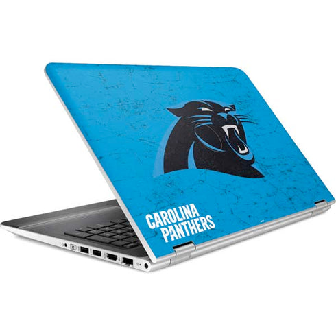 NFL Carolina Panthers Distressed Alternate HP Pavilion Skin